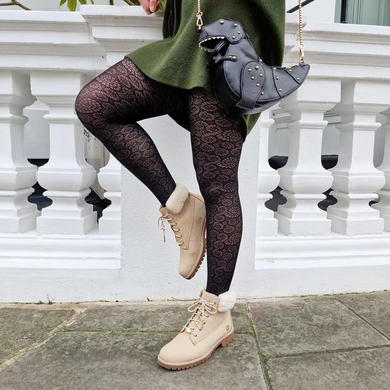 Ammonite Fossil Tights