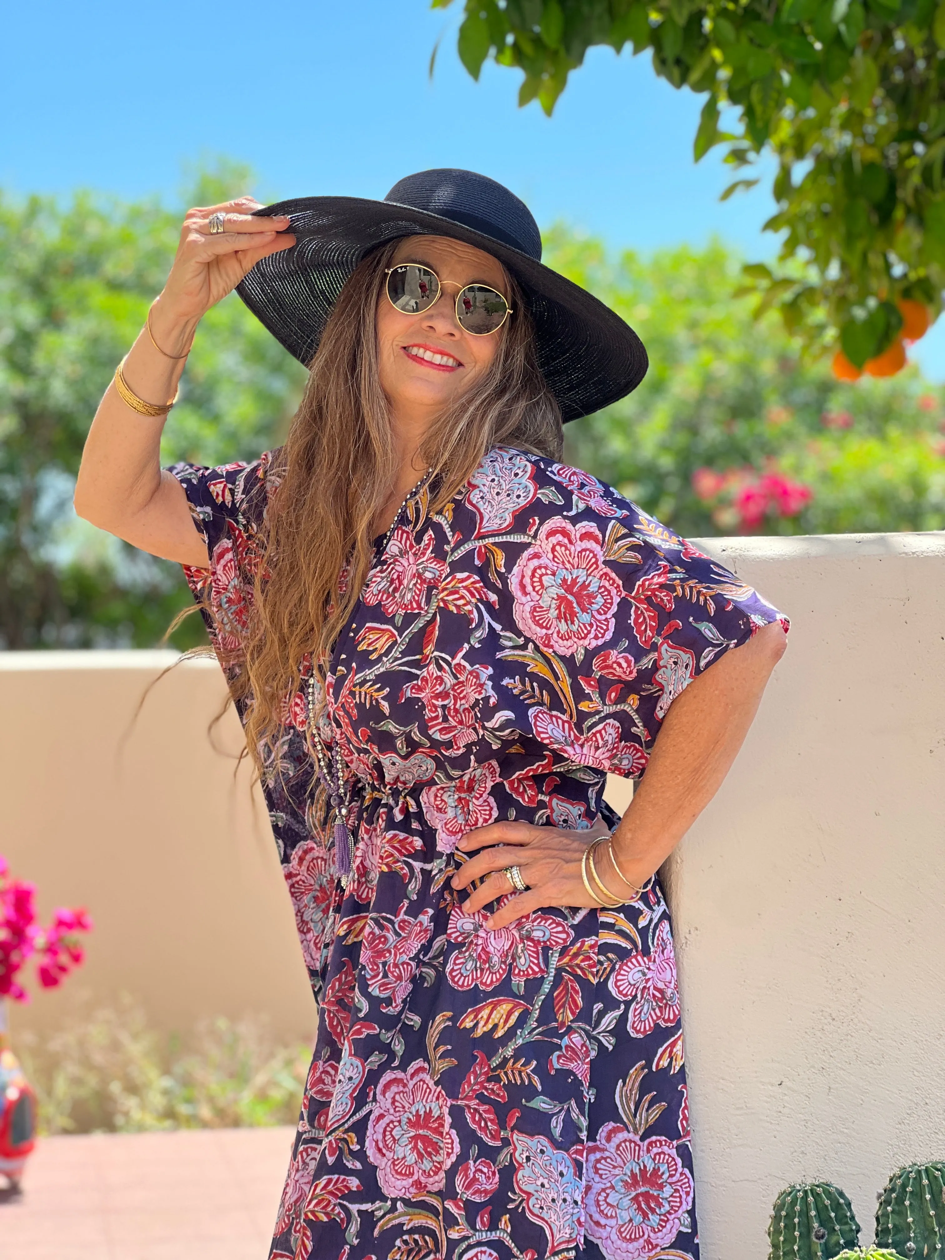Bengali Floral Maxi Kaftan Store Credit