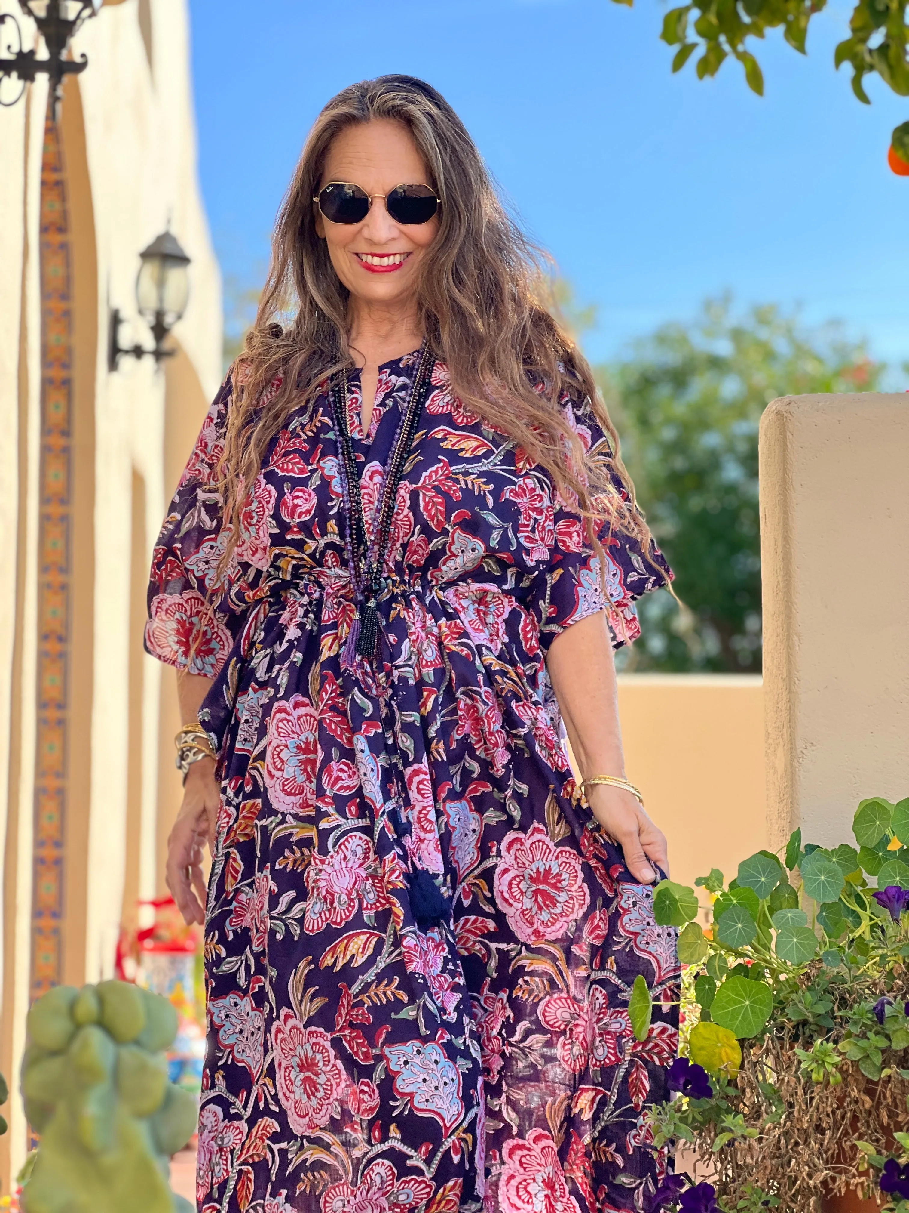 Bengali Floral Maxi Kaftan Store Credit
