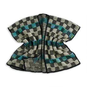 Caron Check Please Knit Ruana