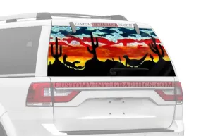 Desert Truck Window Decal