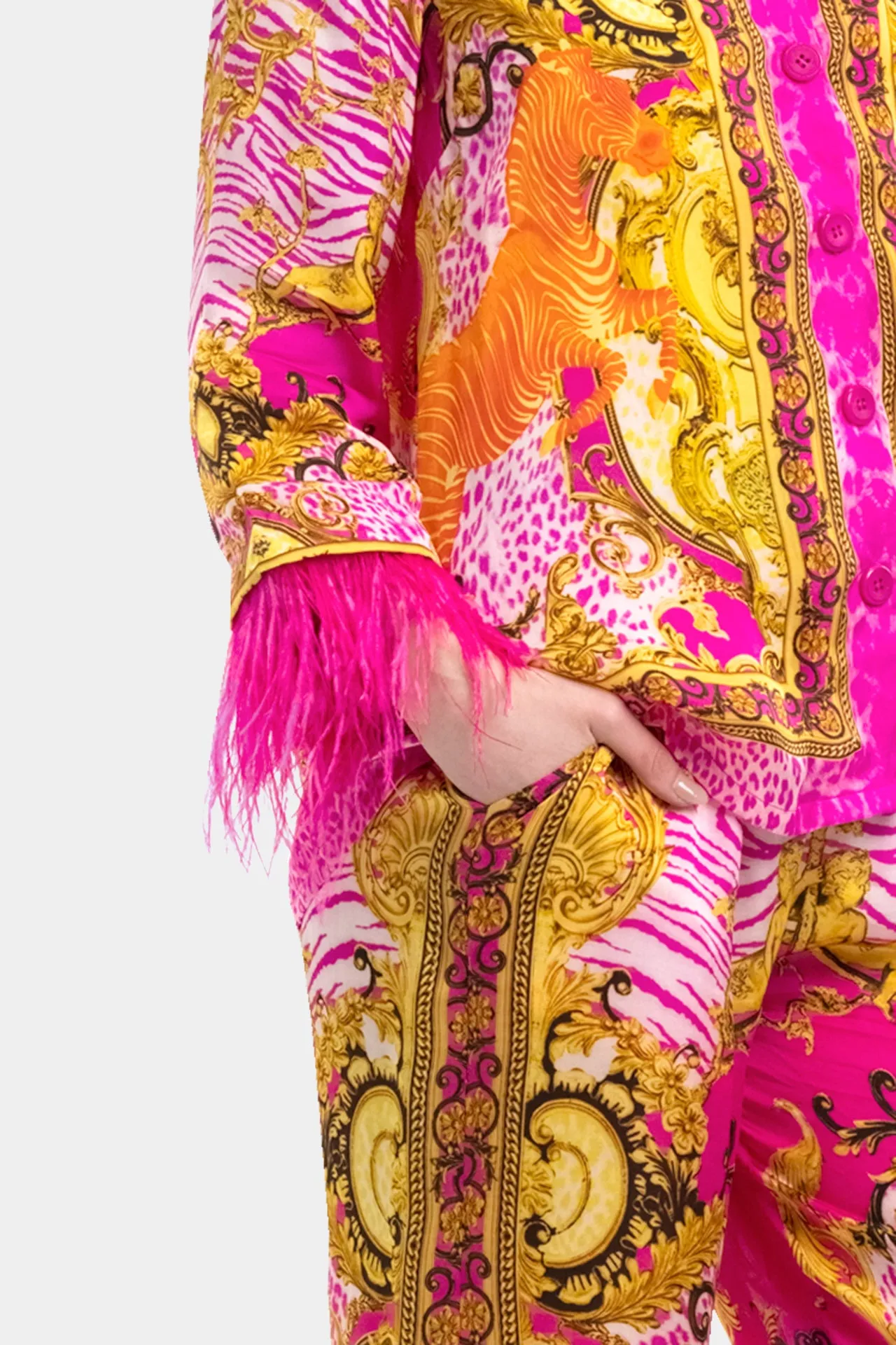 Designer Silk Womens Shirts