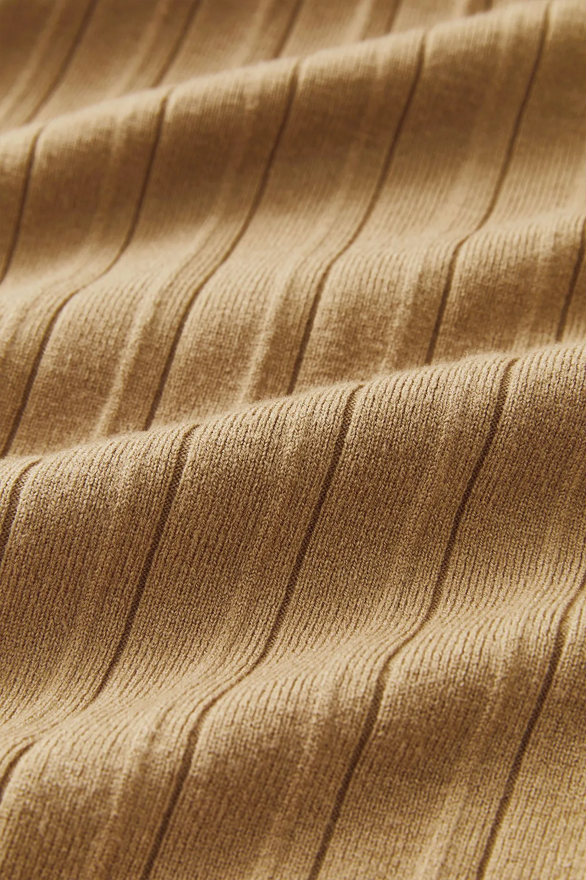 Fansilanen | Nadine Camel Bow Knit Dress