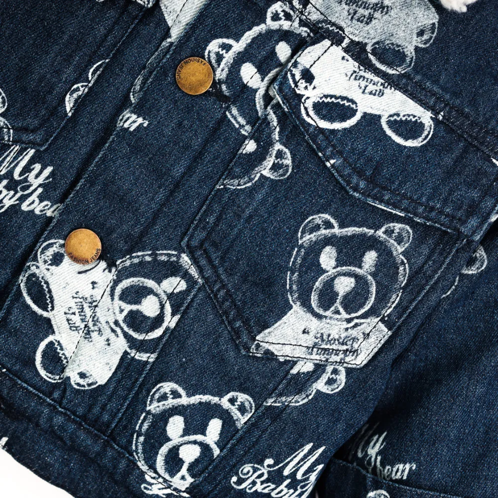 Furry Explorer Denim Jacket 7178