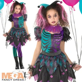 Haunted Harlequin Girls Costume