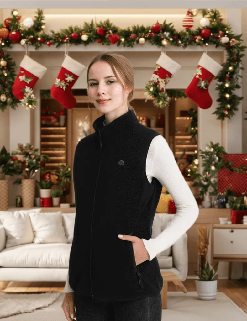 Heated Vest - Five Heating Zones for Cold Weather Comfort