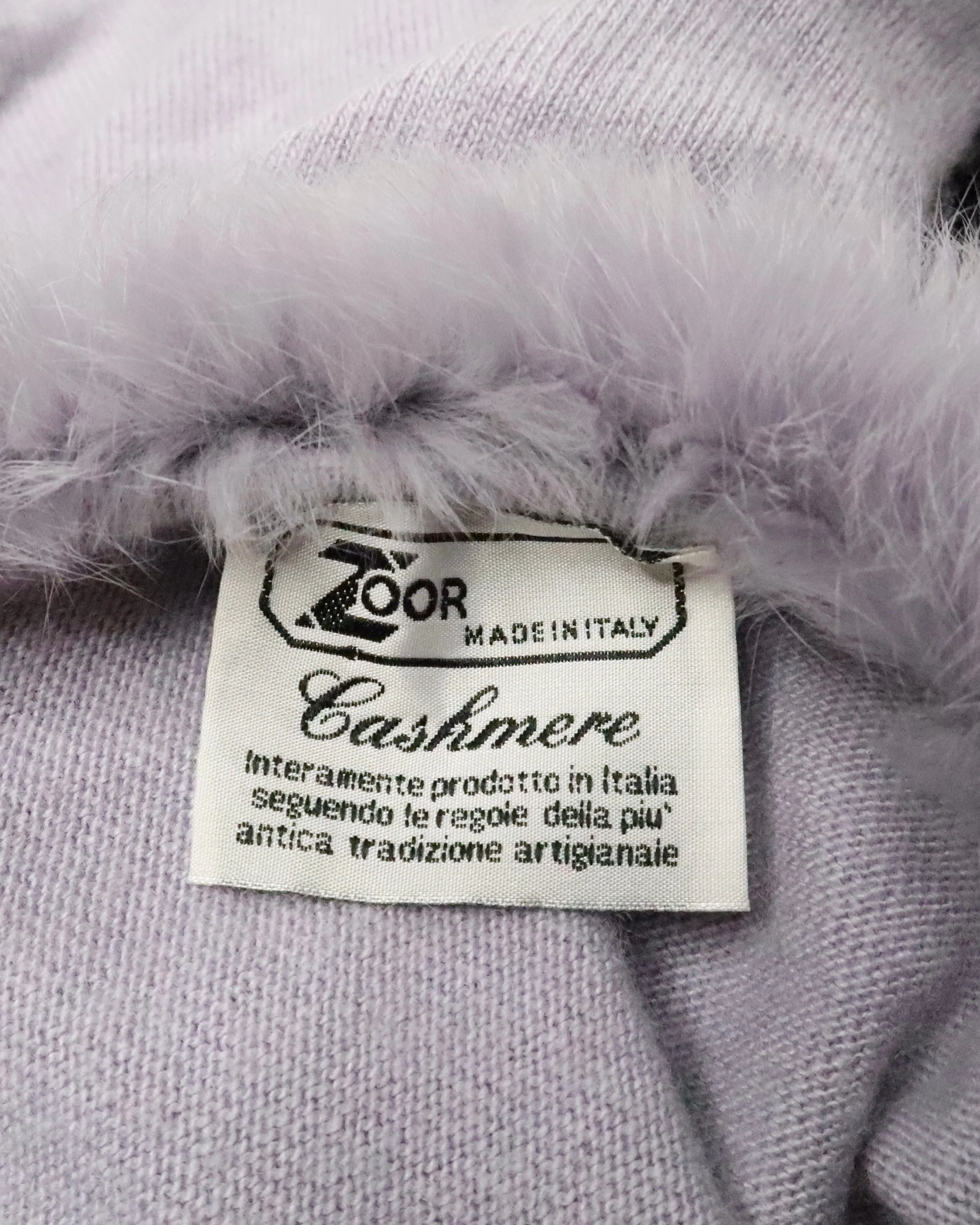 Italian Pale Lavender Cardigan (M-L) 