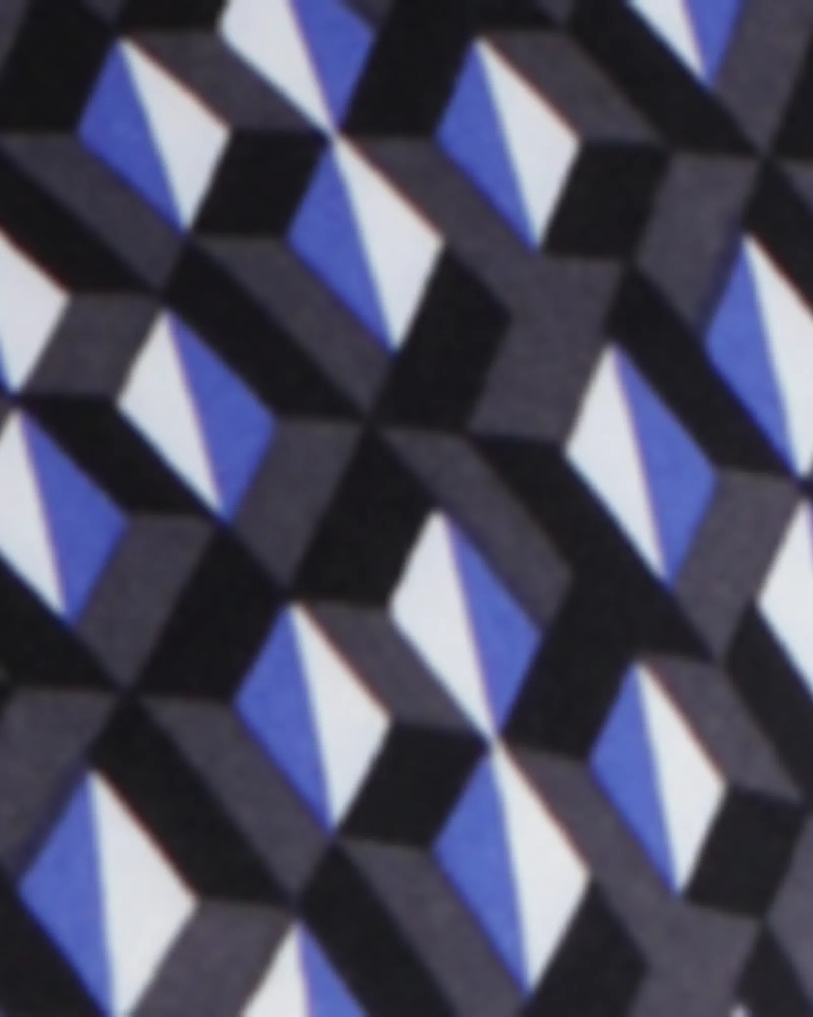 Madison Faux Wrap Dress | Royal Blue / Black