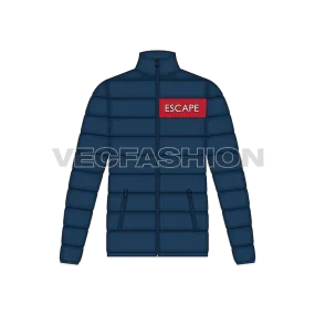 Mens Winter Goose Down Jacket