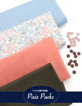 Pixie Packs Vintage Blossom Vibes Curated Fabric Bundle
