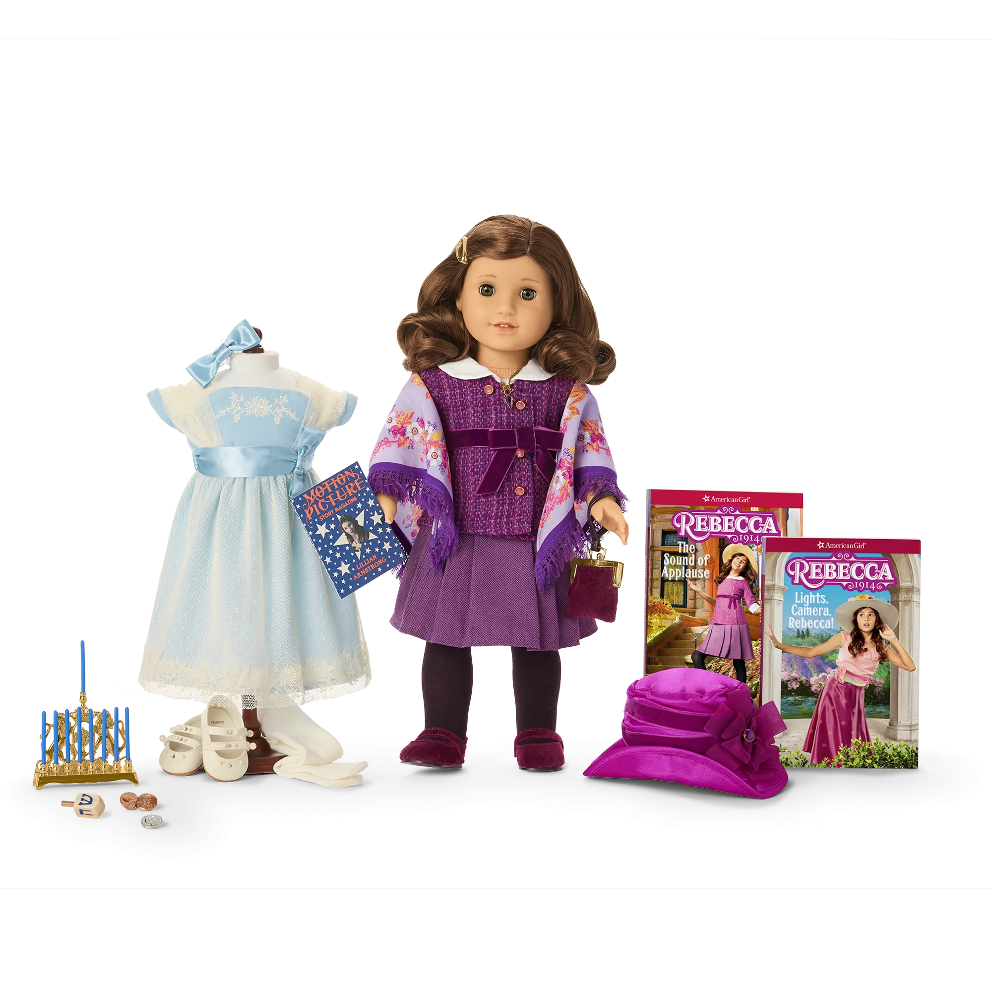 Rebecca’s™ Hanukkah Celebration Gift Set (Historical Characters)