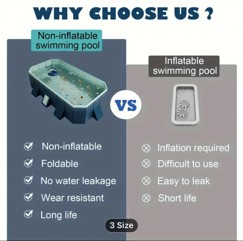 Serenity Solutions Enterprises foldable swimming pools