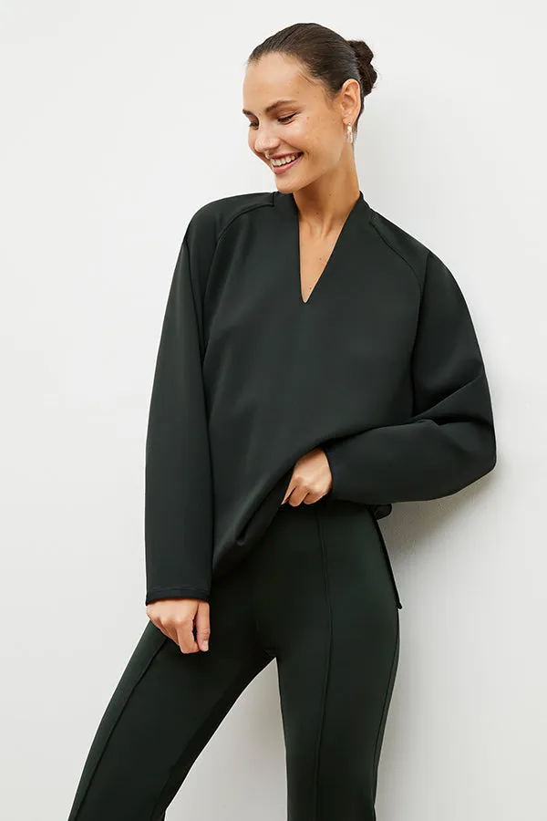 Shawn Sweatshirt - Light Scuba :: Forest