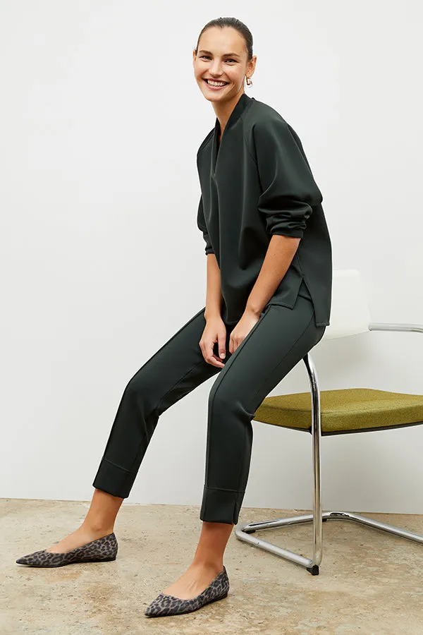 Shawn Sweatshirt - Light Scuba :: Forest