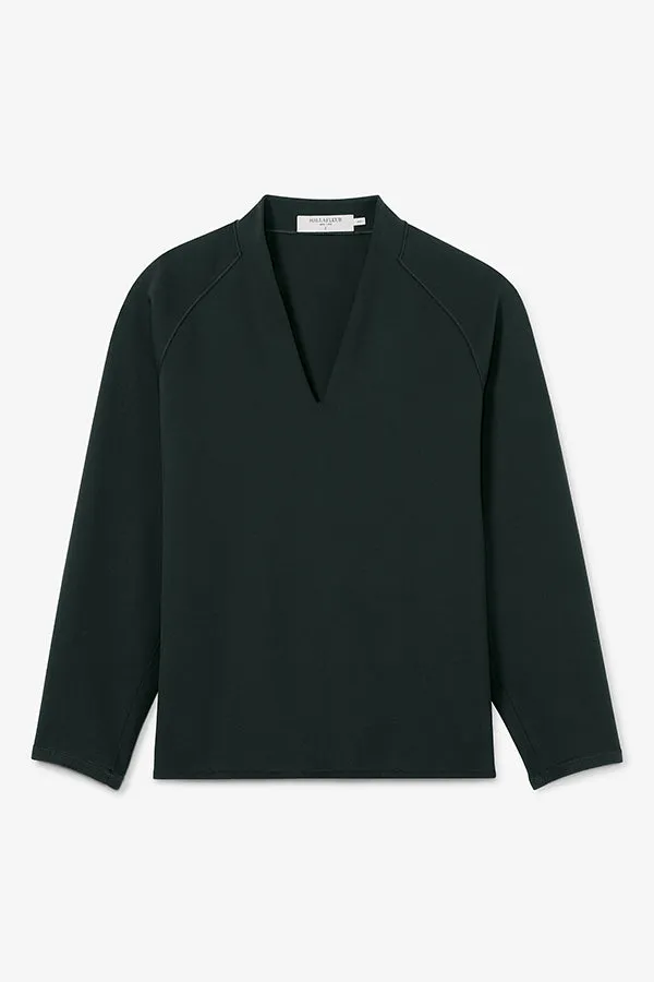 Shawn Sweatshirt - Light Scuba :: Forest