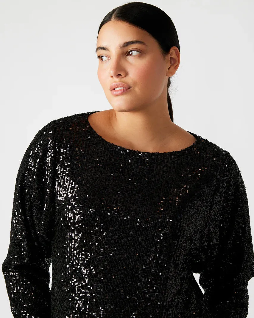 STE Black Sequin Ginger Dress