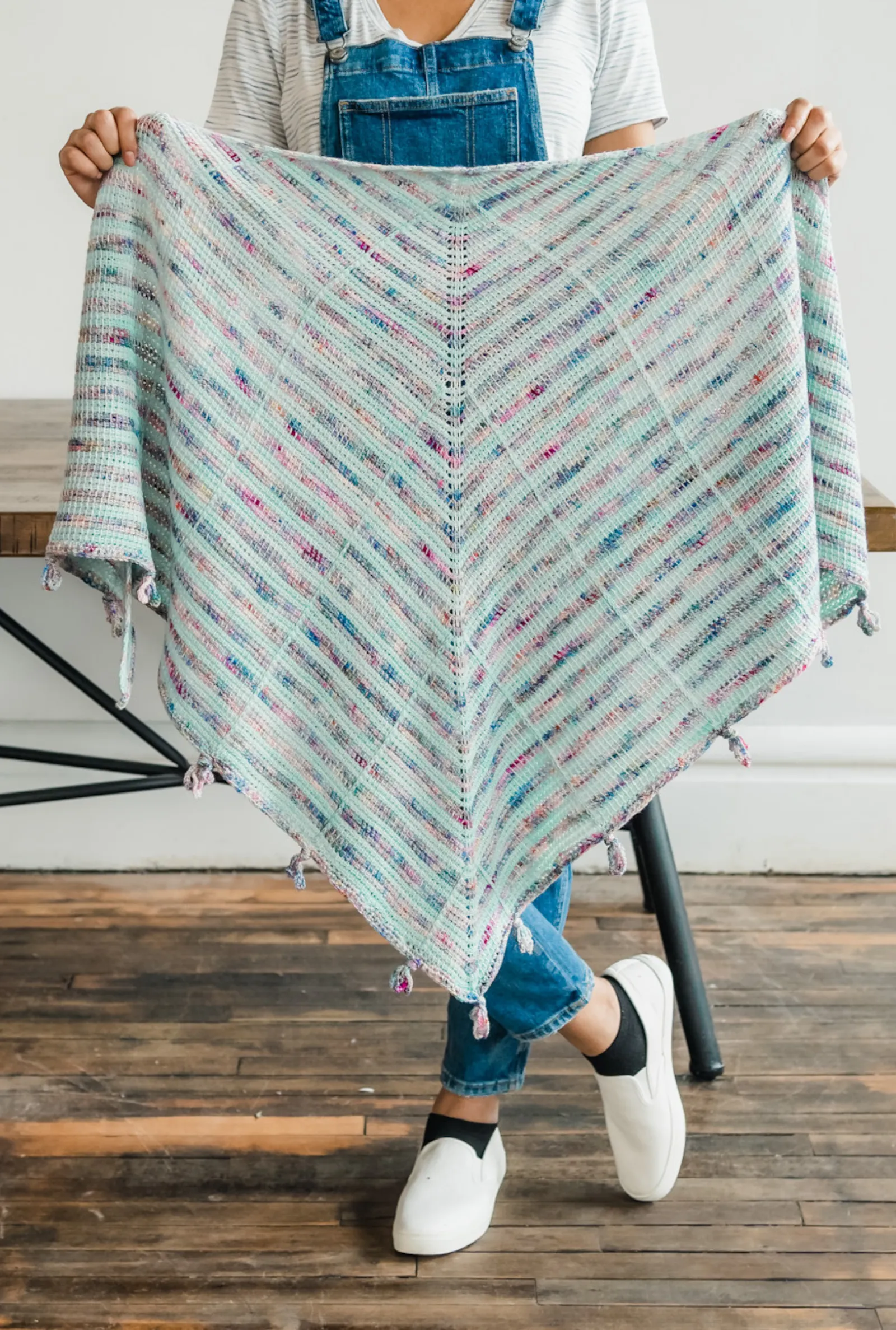 Sylvie Shawl // Crochet PDF Pattern