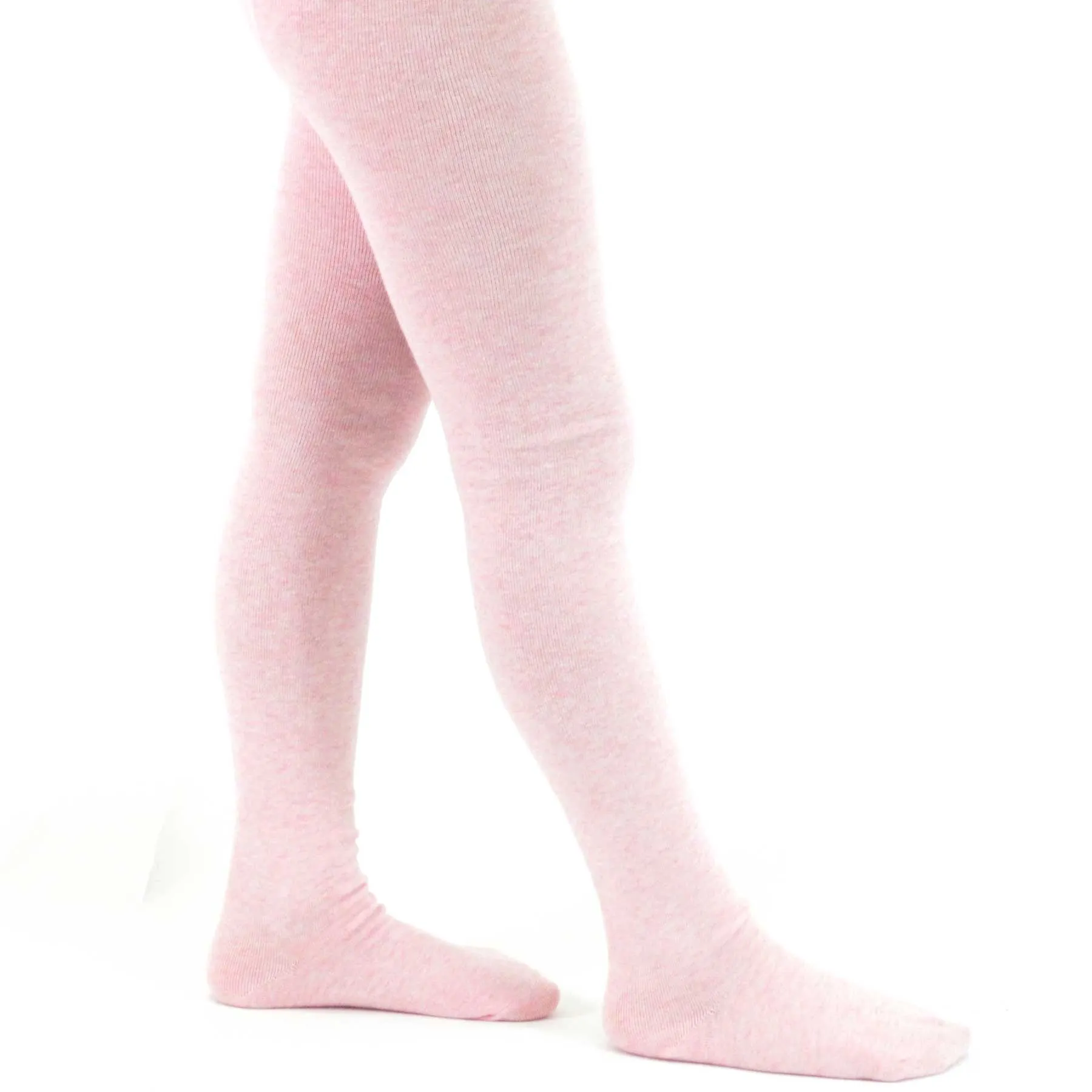 TeeHee Socks Kid's Casual Cotton Tights Pink, Purple, Hot Pink 3-Pack (T1565)