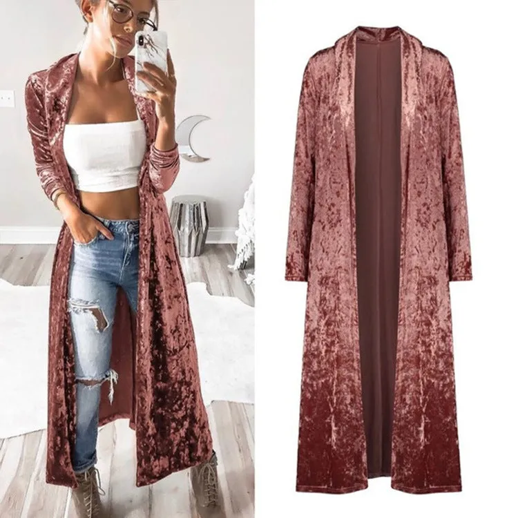 Temperament Commute Women's Dress Long Sleeve Slim Slimming Coat