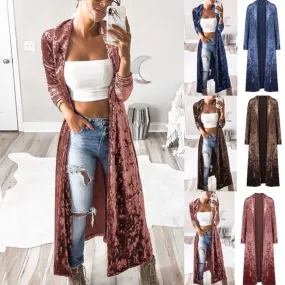 Temperament Commute Women's Dress Long Sleeve Slim Slimming Coat