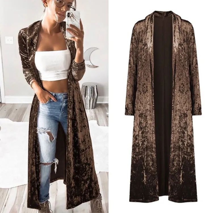 Temperament Commute Women's Dress Long Sleeve Slim Slimming Coat
