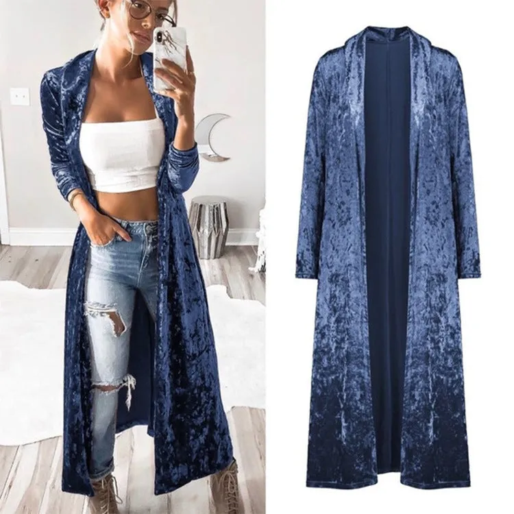 Temperament Commute Women's Dress Long Sleeve Slim Slimming Coat