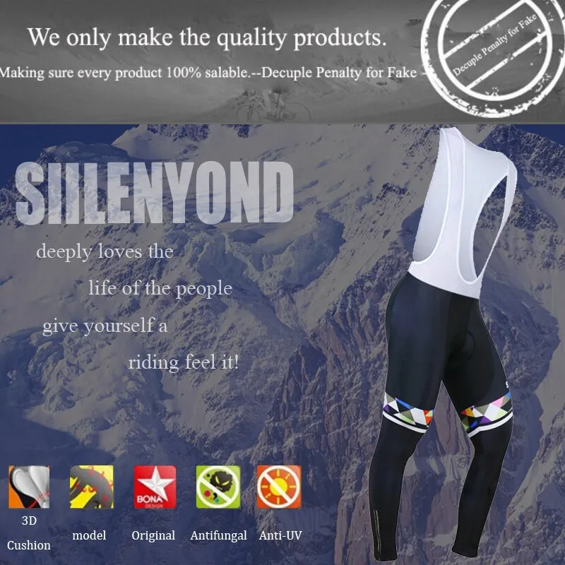 Thermal Fleece Siilenyond Cycling Jersey Sets