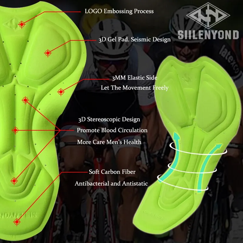 Thermal Fleece Siilenyond Cycling Jersey Sets