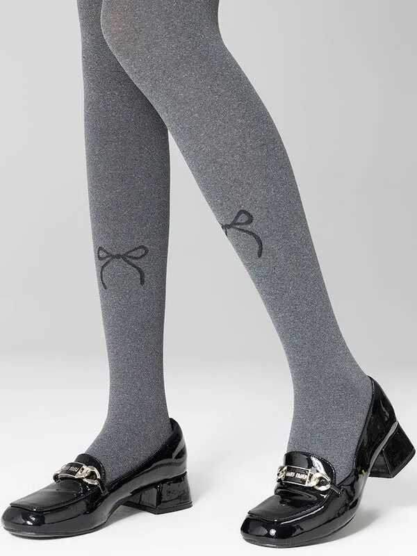 Vintage gray autumn tights