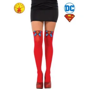 Womens Supergirl Thigh Highs